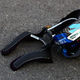 Valtteri Bottas’s discarded helmet and HANS device.